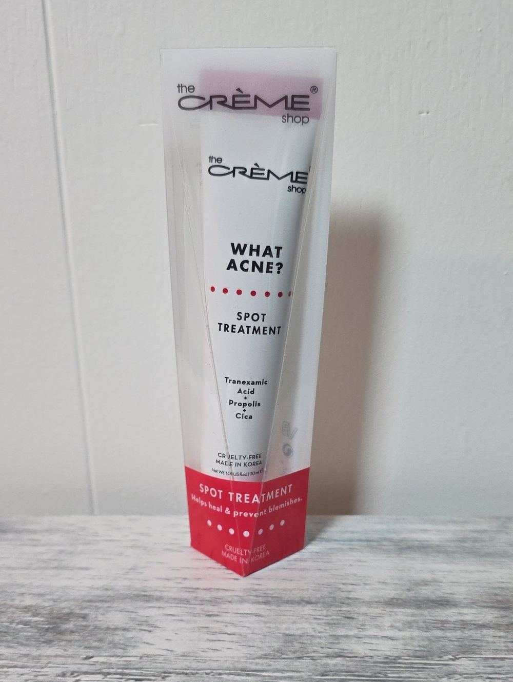 the CRÈME Shop What Acne? Spot Treatment - White & Red